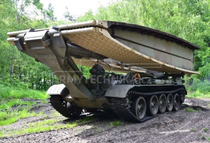 Armoured vehicle-launched bridge (AVLB) BLG-67MP