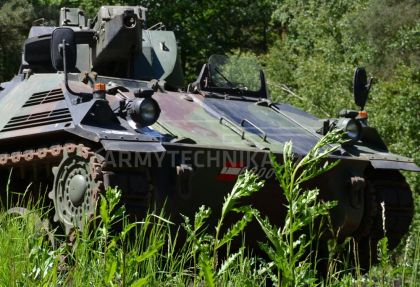 Schützenpanzer APC SAURER 4K 4FA A1 with turret 