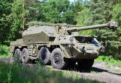 Self-propelled artillery ShKH vz.77 DANA