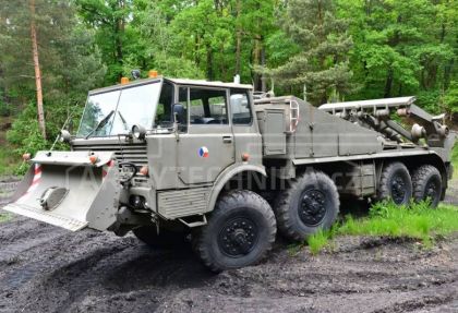 Tatra T813 PM-55 spare bridge transporter